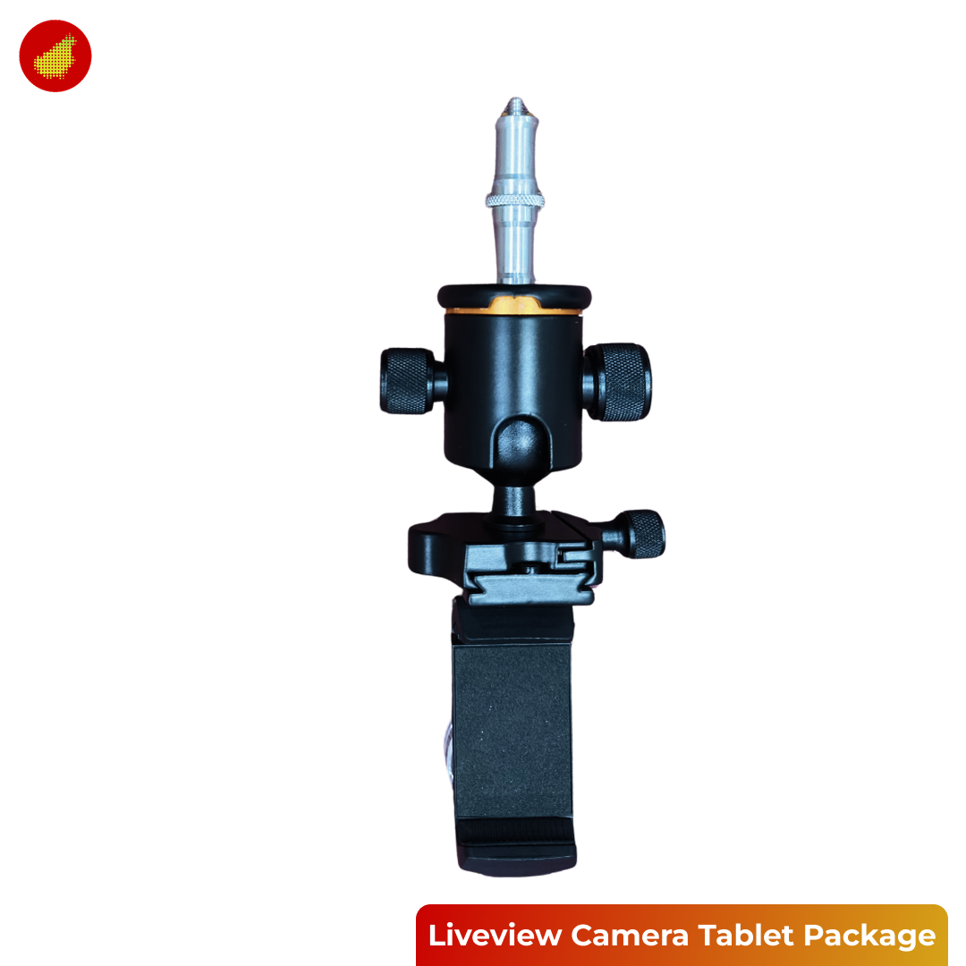 Liveview Camera Tablet Package with Holder XJ-13 + Andoer TB81X Ball Head + Spigot Adapter RV82