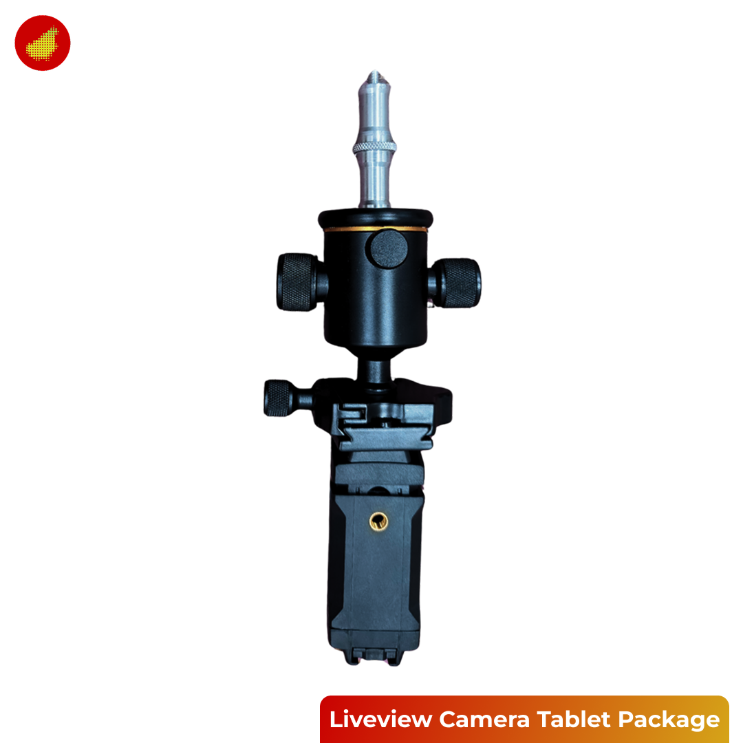 Liveview Camera Tablet Package with Holder XJ-13 + Andoer TB81X Ball Head + Spigot Adapter RV82