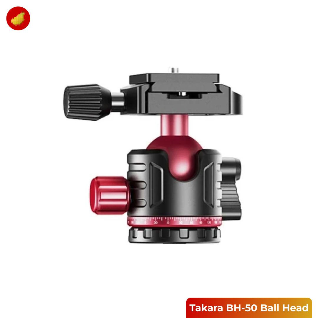 Liveview Camera Tablet Package with Holder VTM4 + Takara BH-50 Ball Head + Spigot Adapter RV82