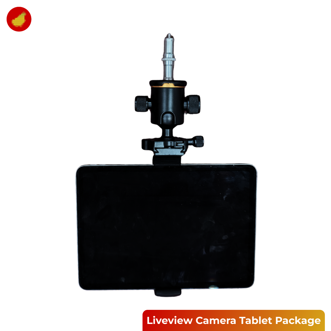 Liveview Camera Tablet Package with Holder XJ-13 + Andoer TB81X Ball Head + Spigot Adapter RV82