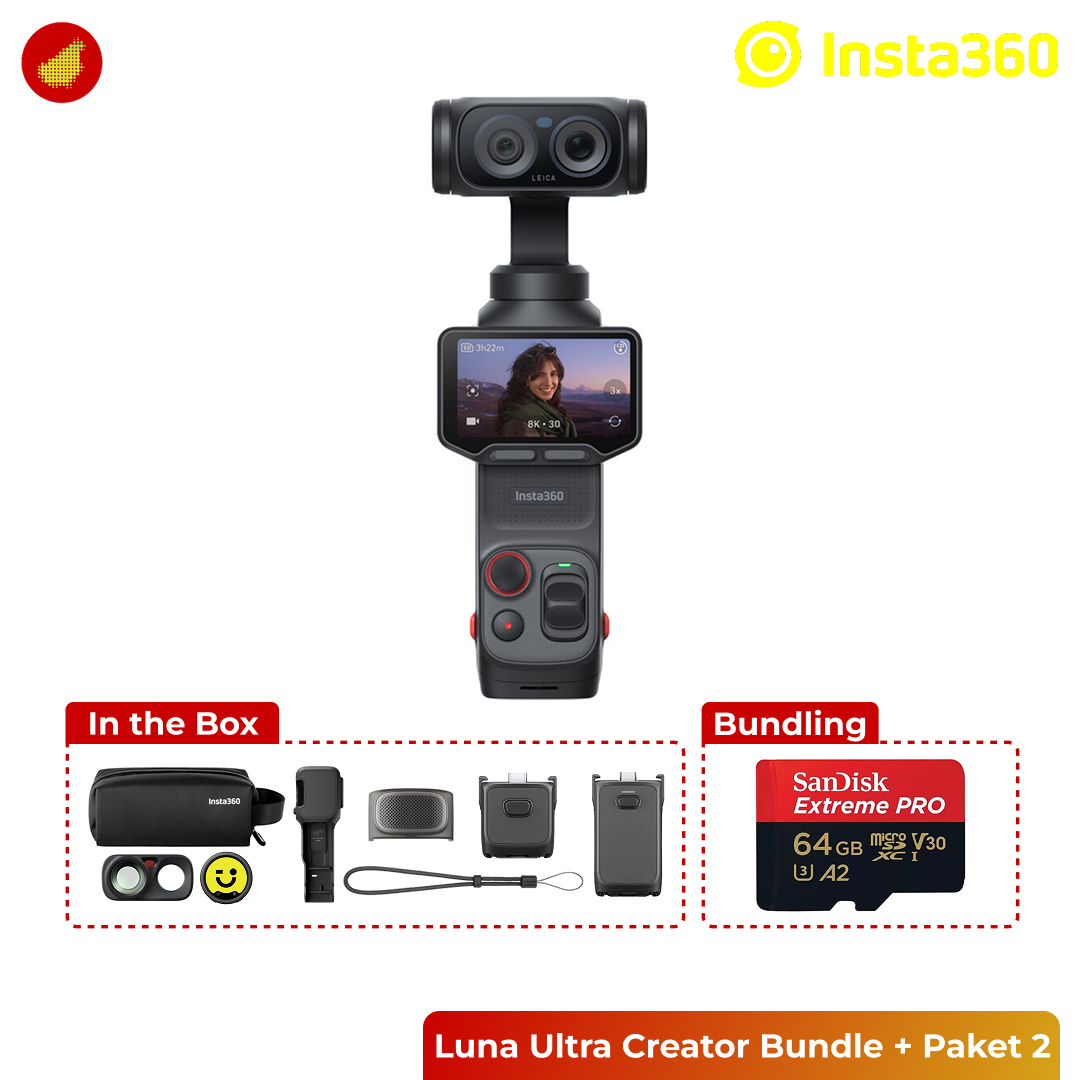Insta360 Luna Ultra Creator Bundle