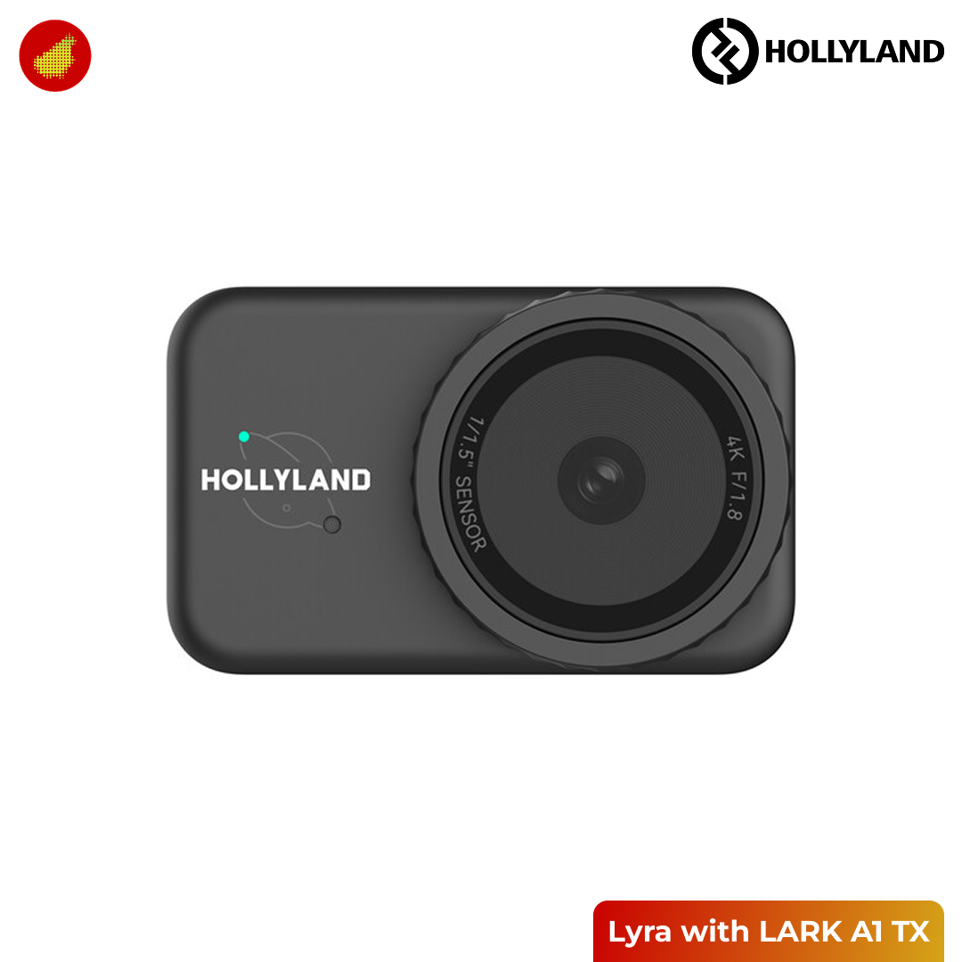 Hollyland Lyra 4K UHD Webcam Streaming Combo with LARK A1 TX Wireless Microphone
