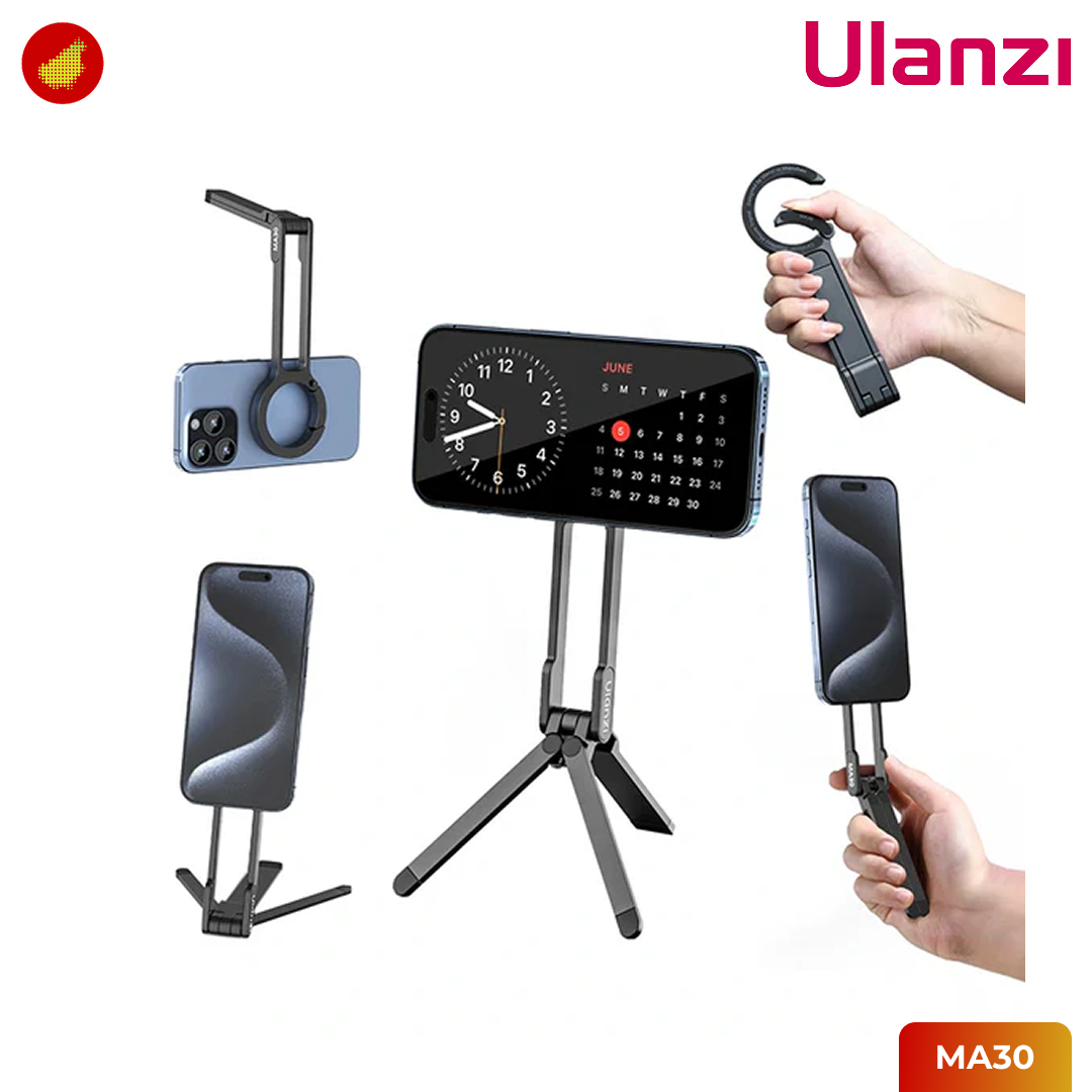 Ulanzi MA30 Carabiner-Mounted Phone Tripod