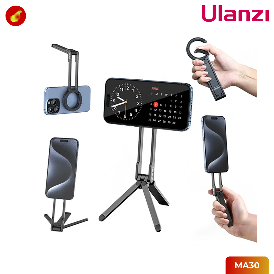 Ulanzi MA30 Carabiner-Mounted Phone Tripod
