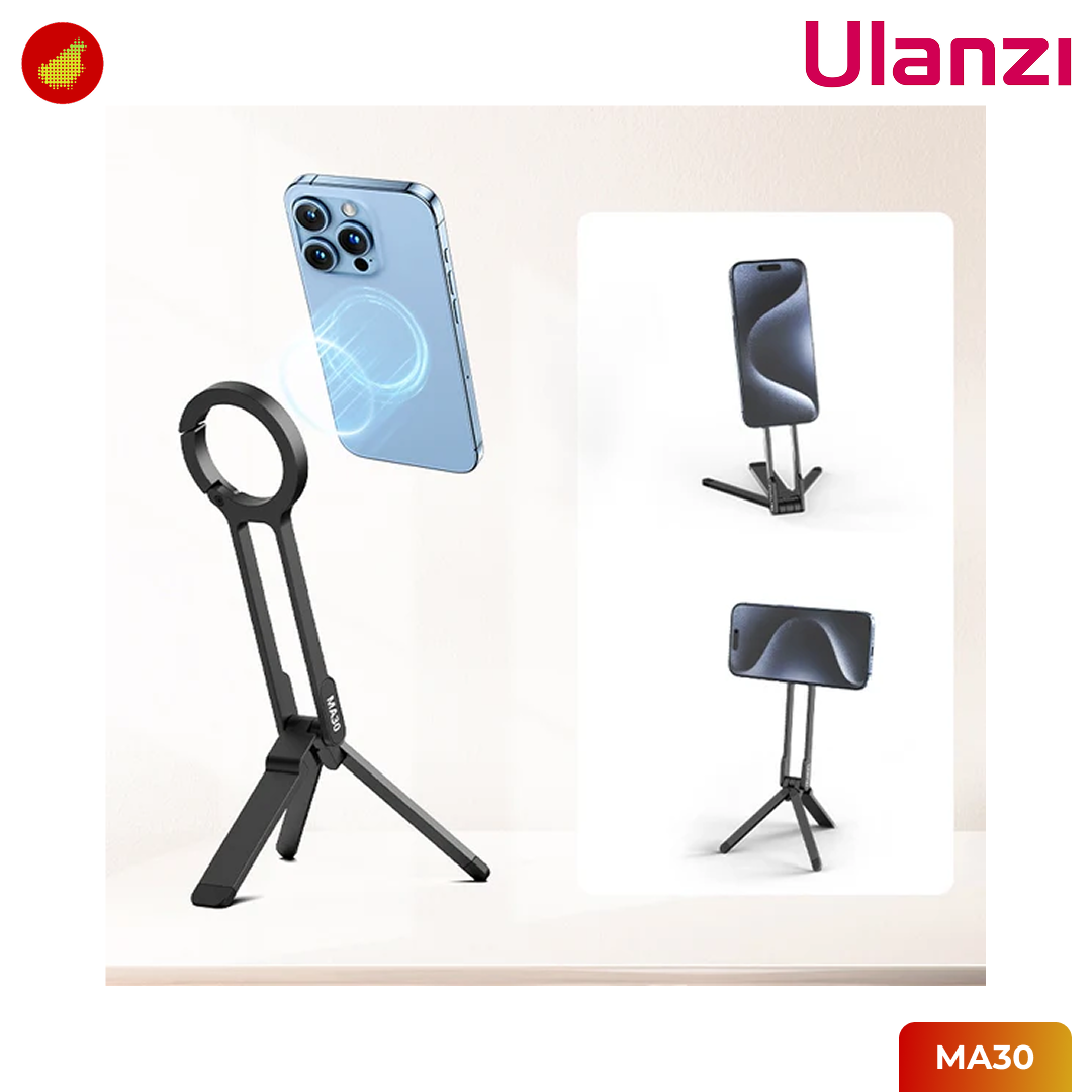 Ulanzi MA30 Carabiner-Mounted Phone Tripod