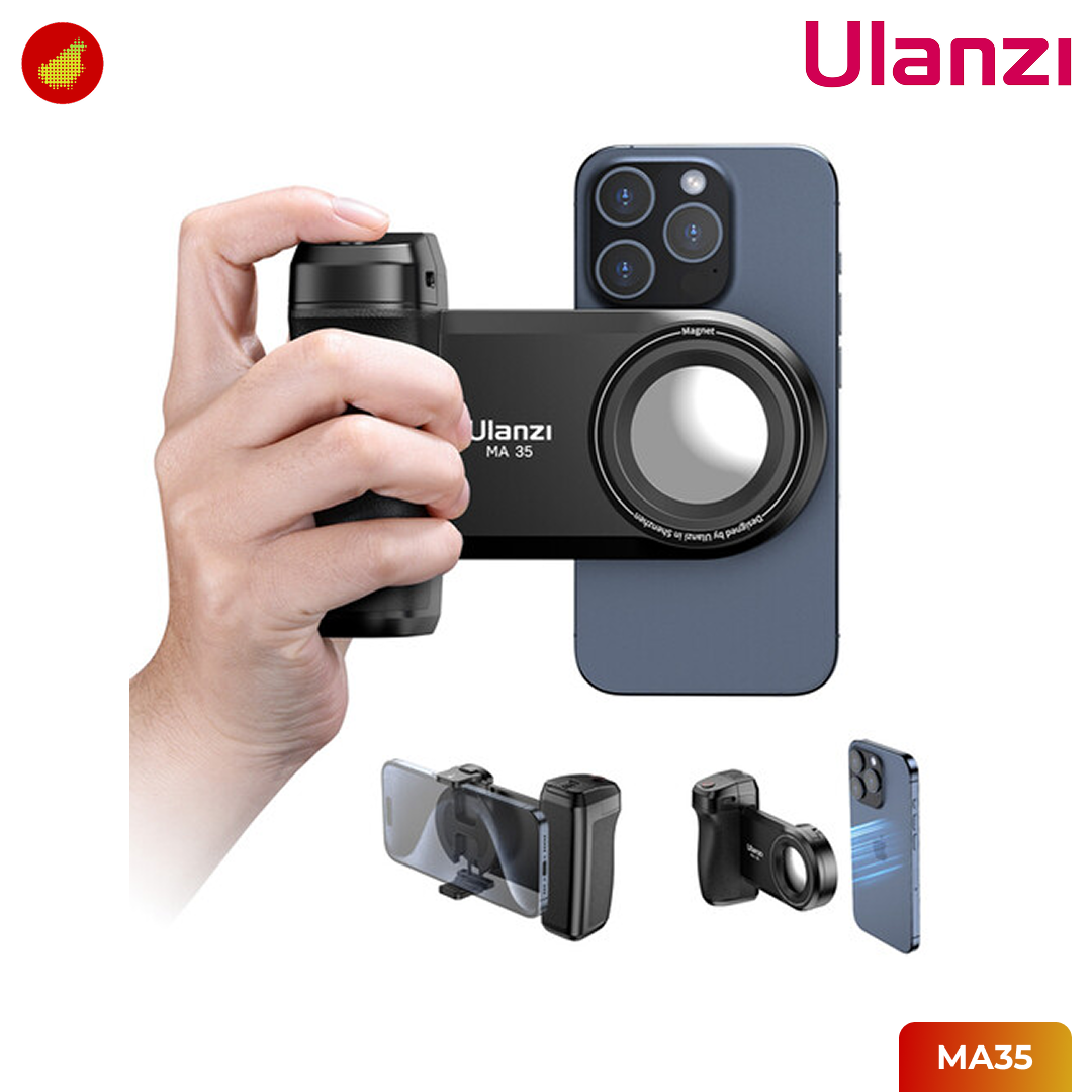 Ulanzi MA35  MagSafe Bluetooth Smartphone Camera Shutter and Grip