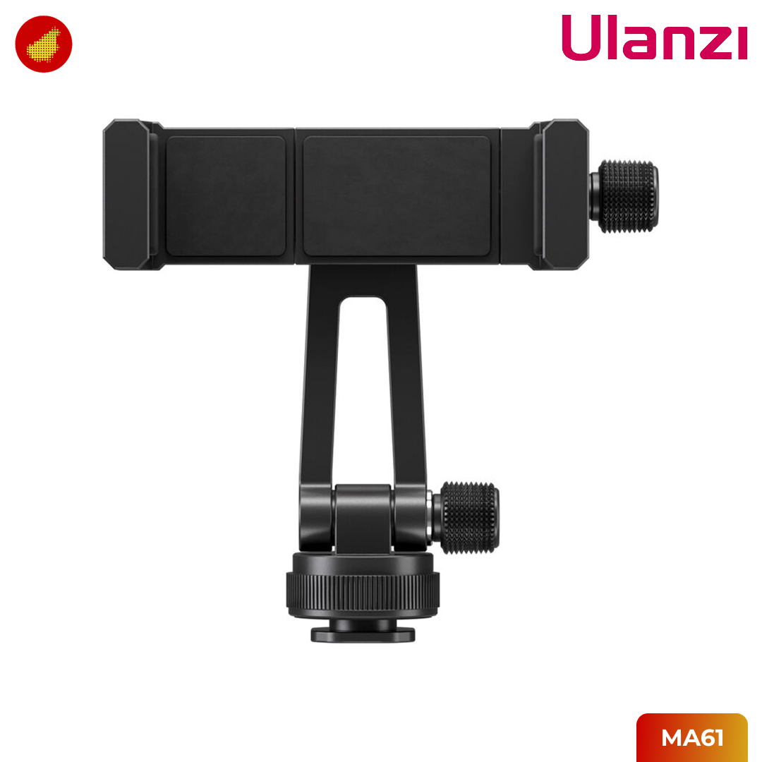 Ulanzi MA61 QuickClip Phone Clamp with Cold Shoe Mount