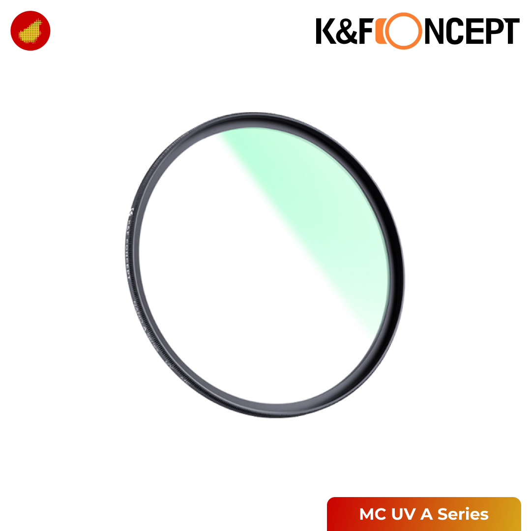 K&F Concept Filter MC UV A - 40.5 mm | 49 mm | 58 mm | 77 mm | 82 mm