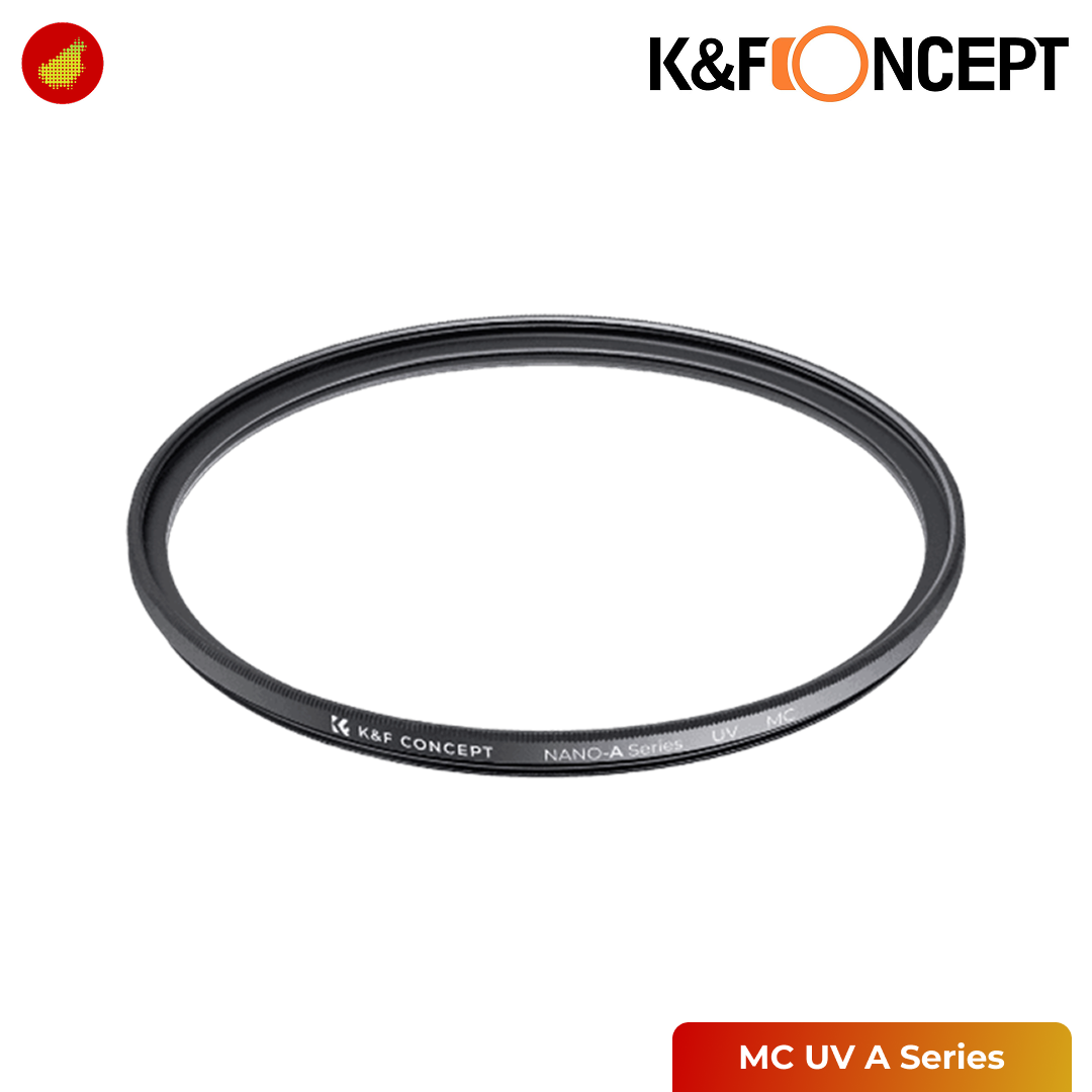 K&F Concept Filter MC UV A - 40.5 mm | 49 mm | 58 mm | 77 mm | 82 mm