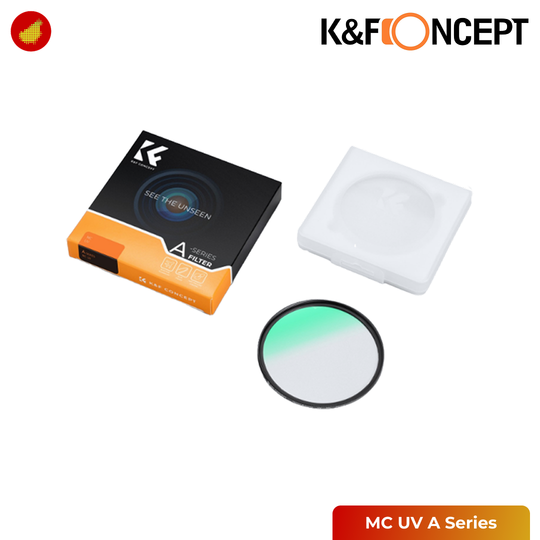K&F Concept Filter MC UV A - 40.5 mm | 49 mm | 58 mm | 77 mm | 82 mm