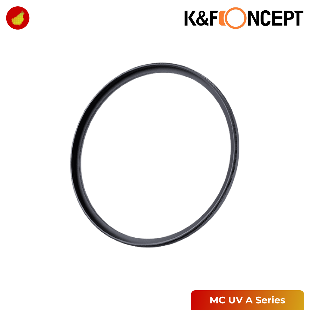 K&F Concept Filter MC UV A - 40.5 mm | 49 mm | 58 mm | 77 mm | 82 mm