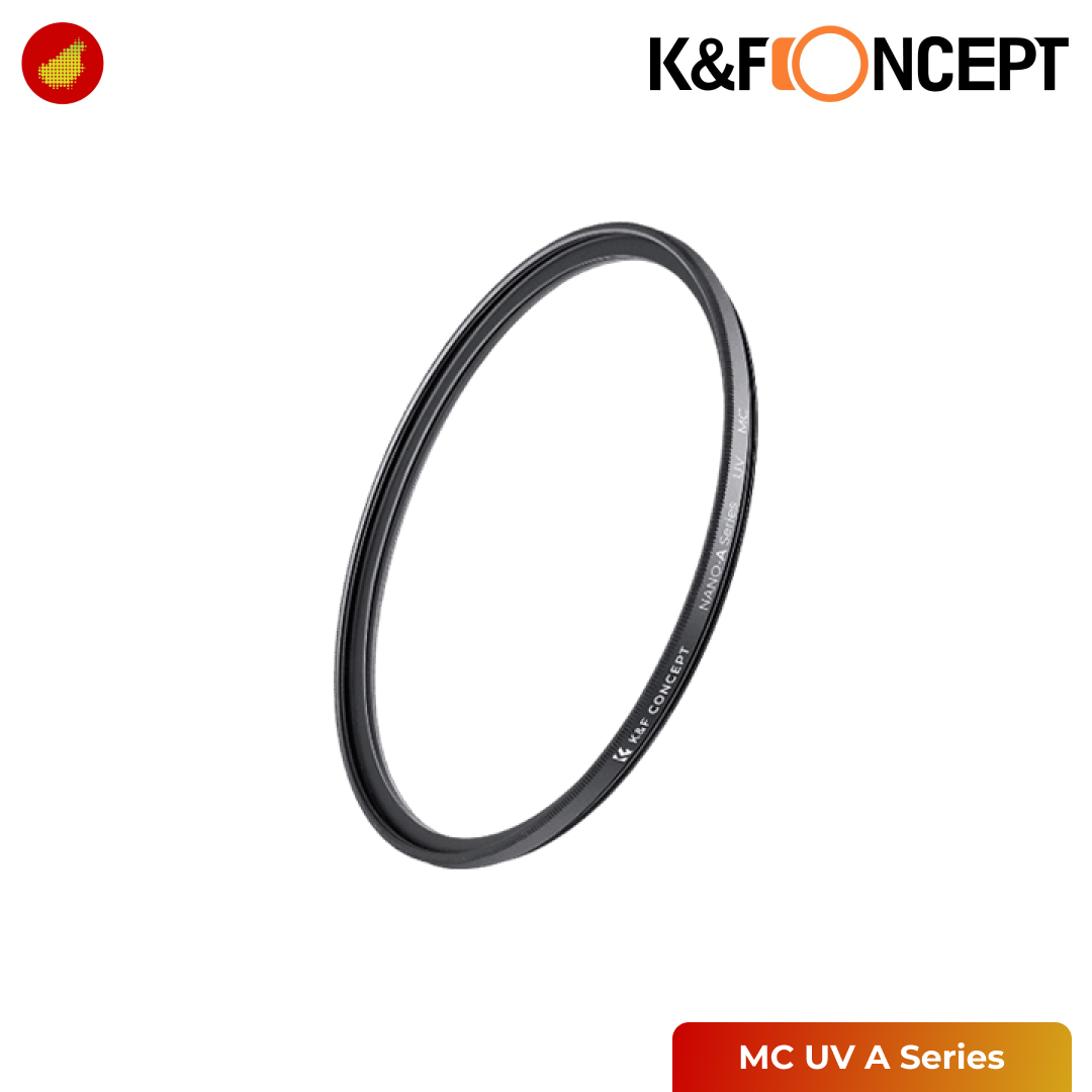 K&F Concept Filter MC UV A - 40.5 mm | 49 mm | 58 mm | 77 mm | 82 mm