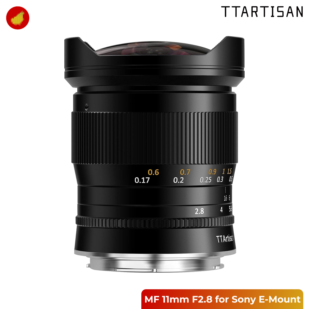 TTArtisan MF 11mm F2.8 for Sony / Canon