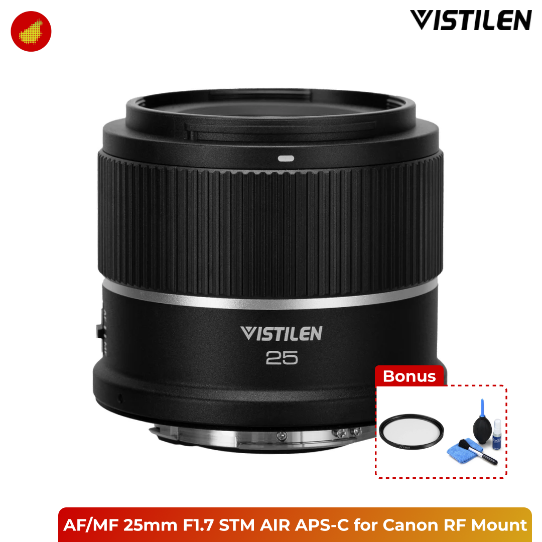 Vistilen EFR 25mm F1.7 STM AIR for Canon