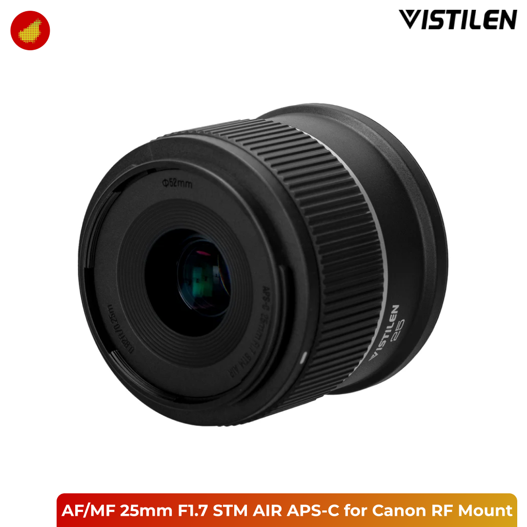 Vistilen EFR 25mm F1.7 STM AIR for Canon
