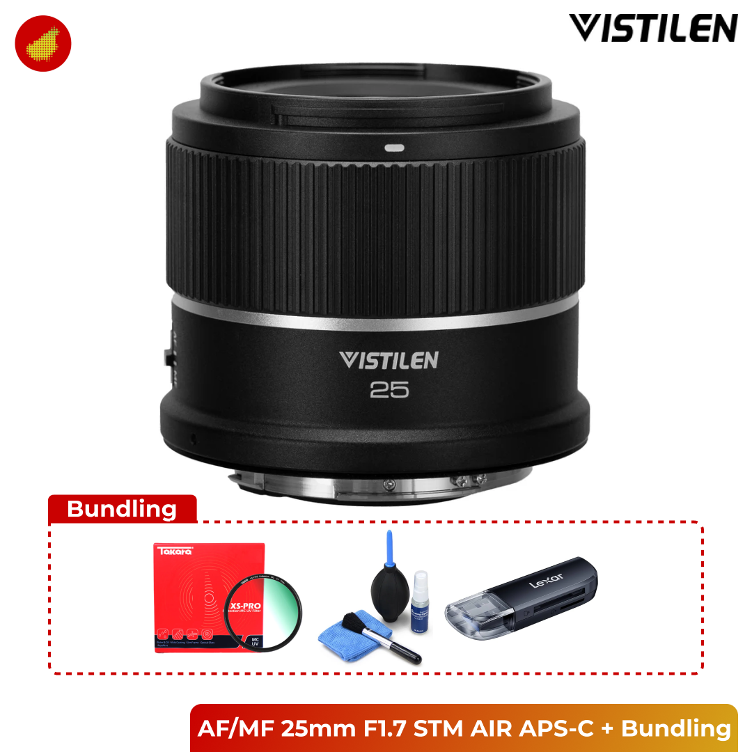 Vistilen 25mm F1.7 STM AIR for Canon EFR