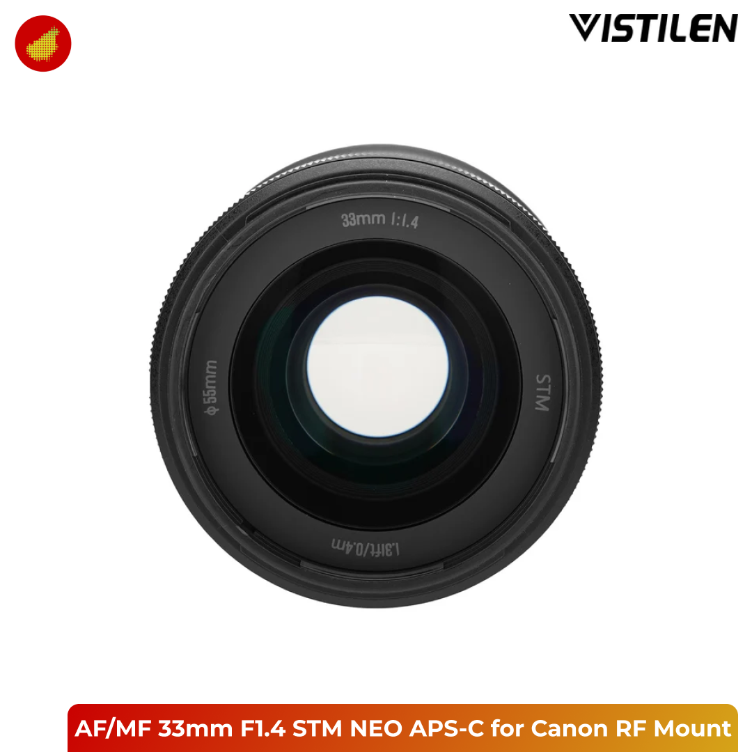 Vistilen EFR 33mm F1.4 STM NEO for Canon