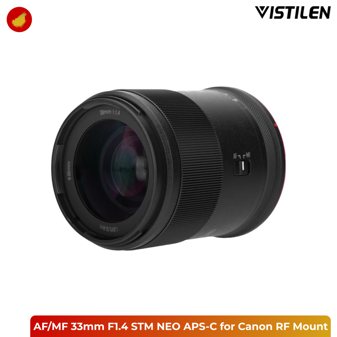 Vistilen EFR 33mm F1.4 STM NEO for Canon