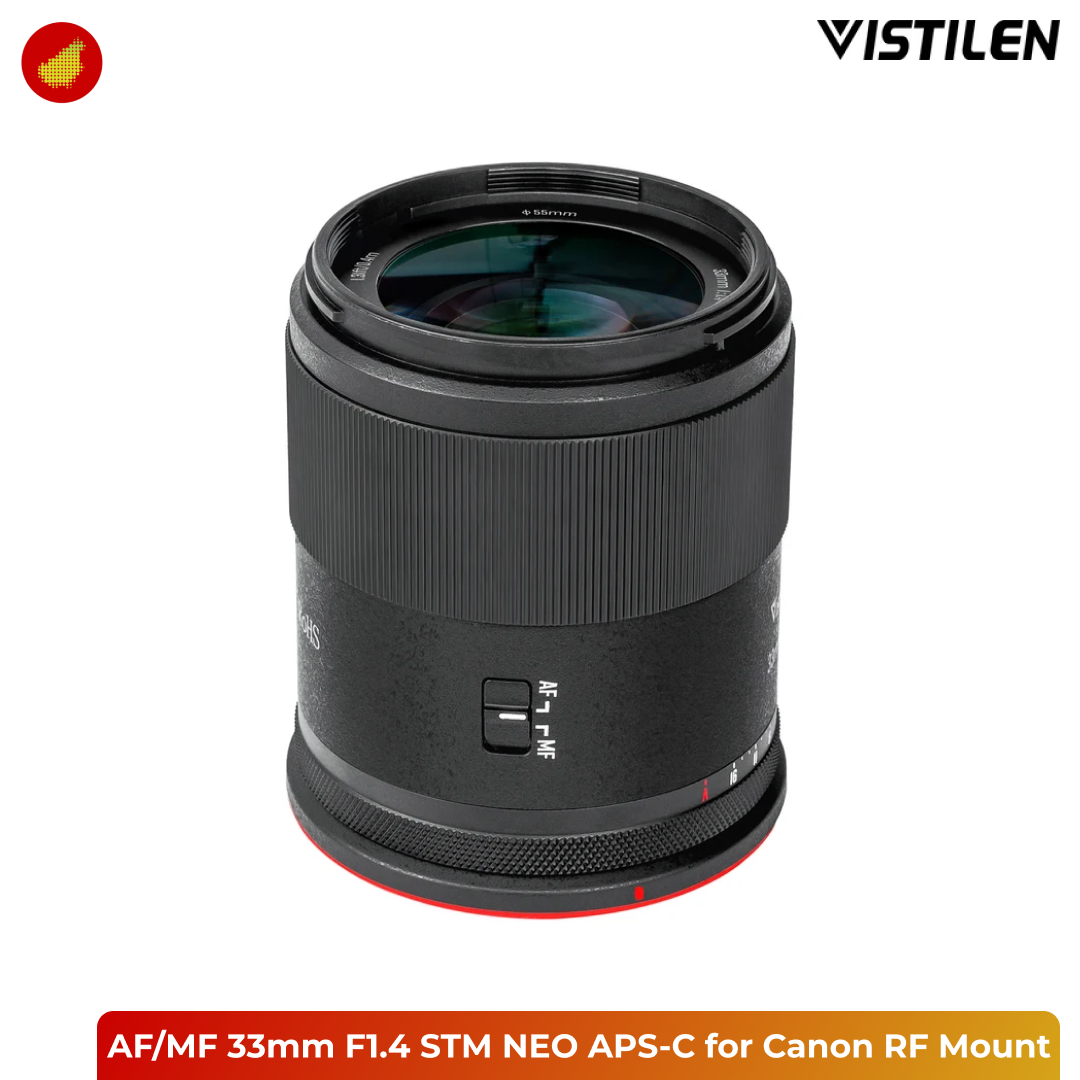 Vistilen EFR 33mm F1.4 STM NEO for Canon