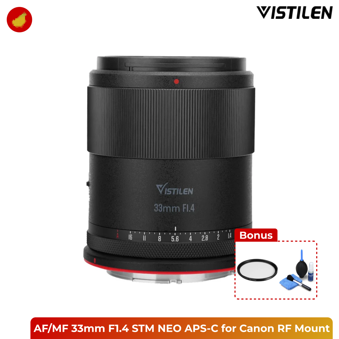 Vistilen EFR 33mm F1.4 STM NEO for Canon