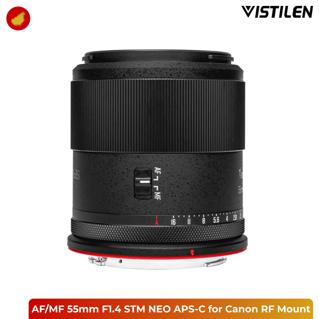 Vistilen EFR 55mm F1.4 STM NEO for Canon