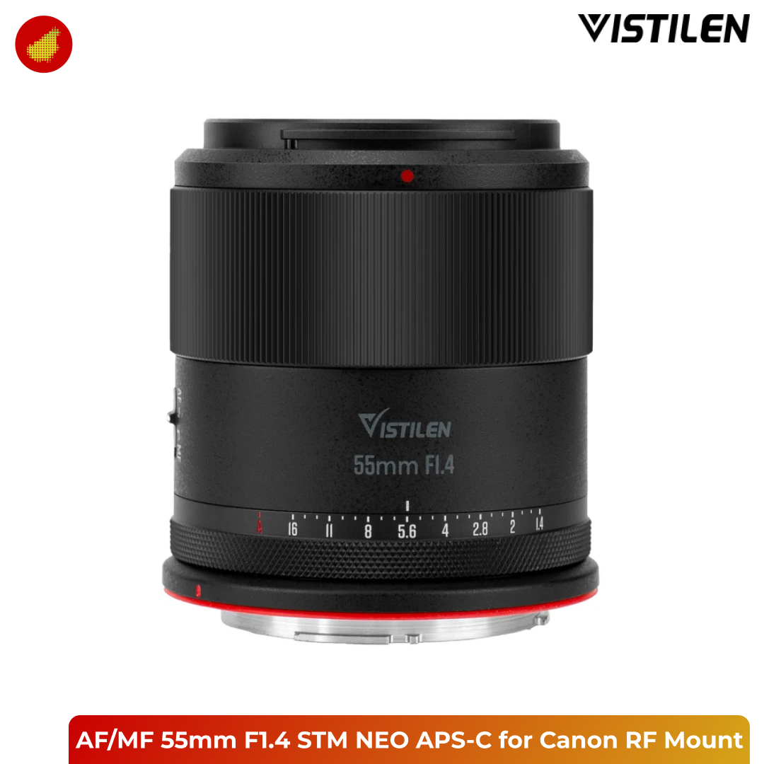 Vistilen EFR 55mm F1.4 STM NEO for Canon