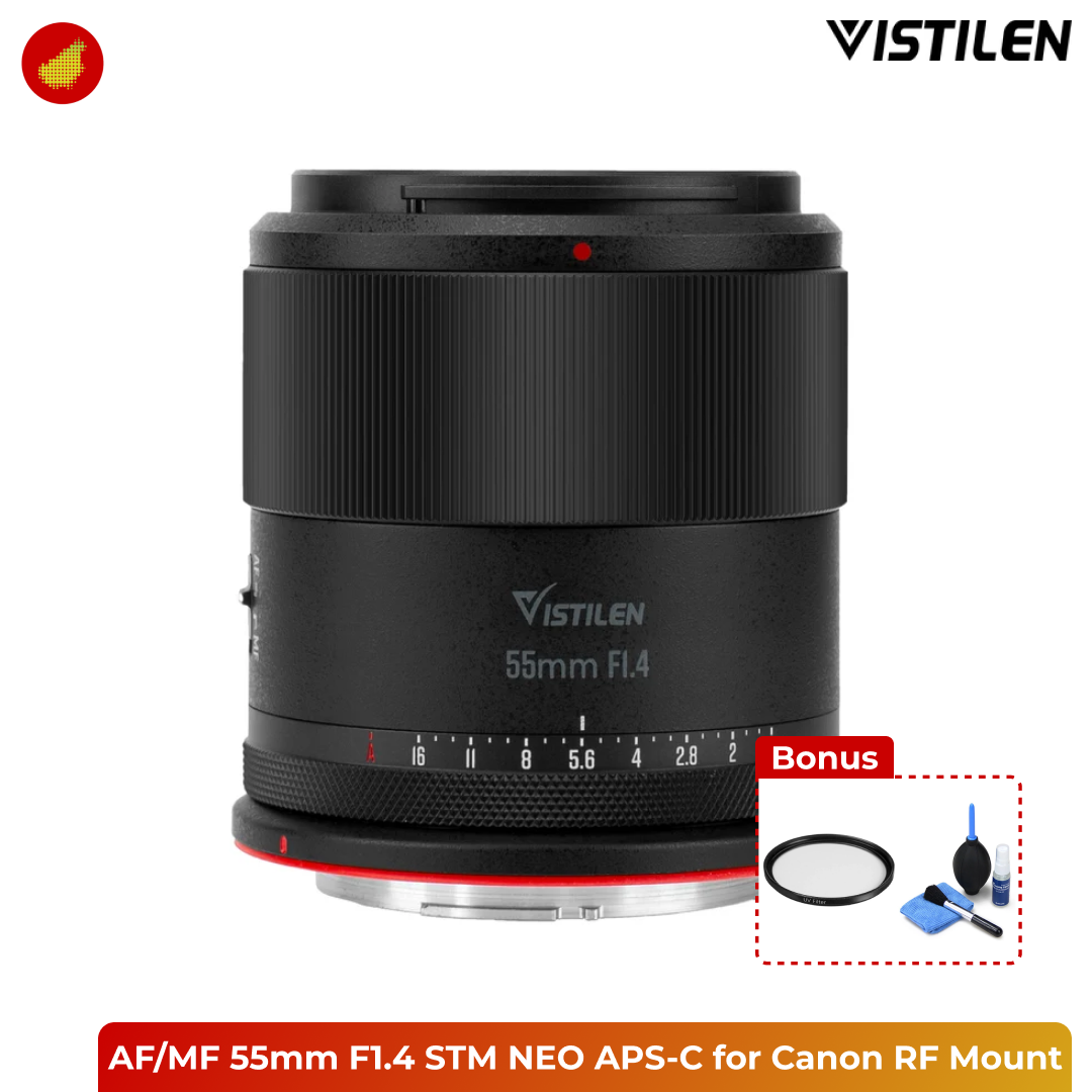 Vistilen EFR 55mm F1.4 STM NEO for Canon
