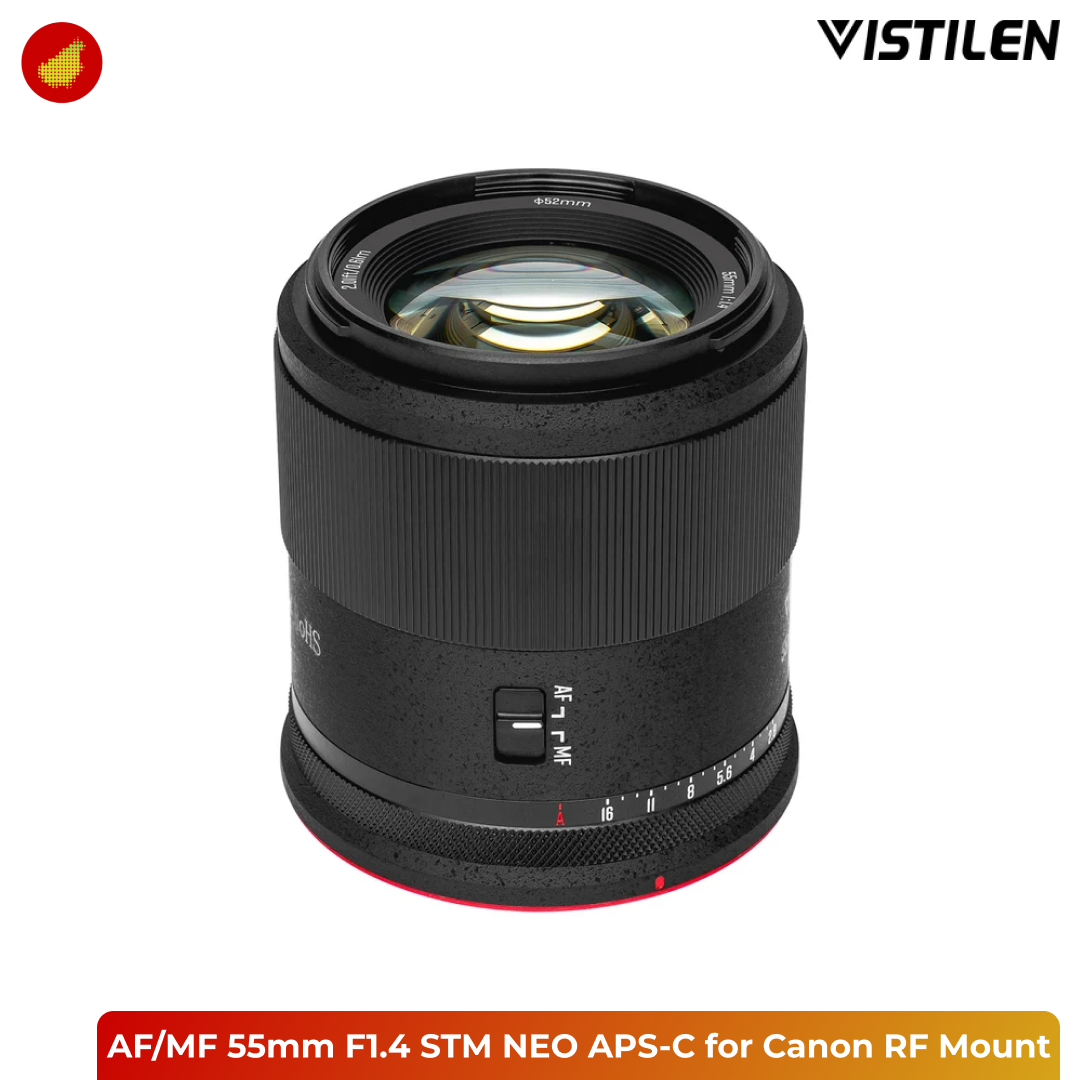 Vistilen EFR 55mm F1.4 STM NEO for Canon