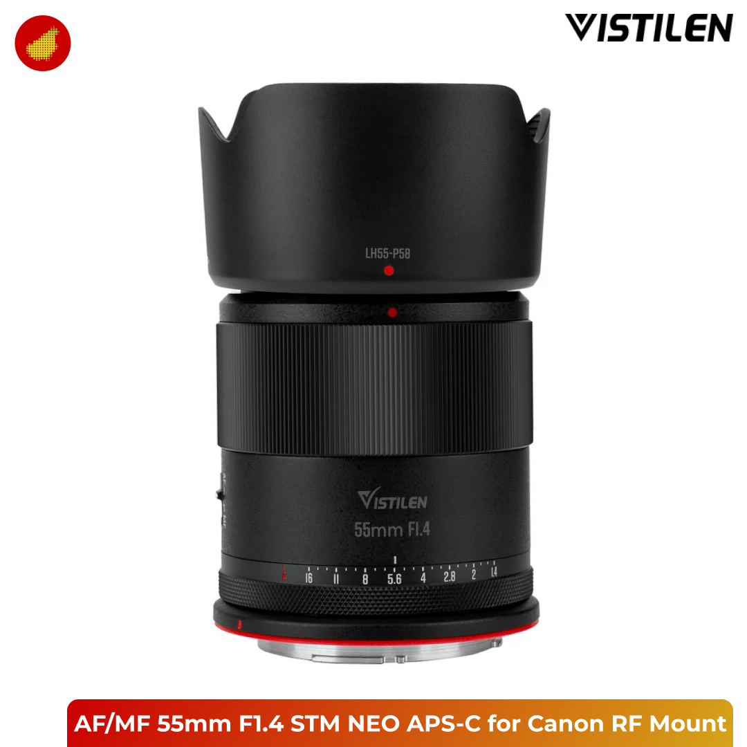 Vistilen EFR 55mm F1.4 STM NEO for Canon
