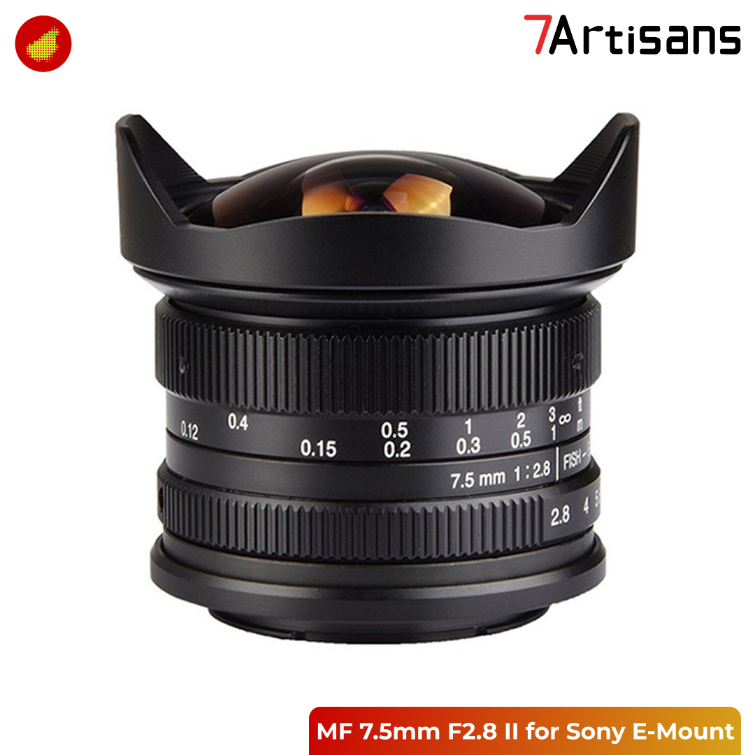 7Artisans MF 7.5mm F2.8 II for Sony