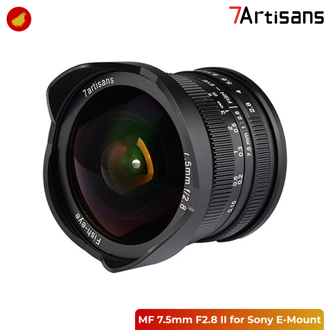 7Artisans MF 7.5mm F2.8 II for Sony