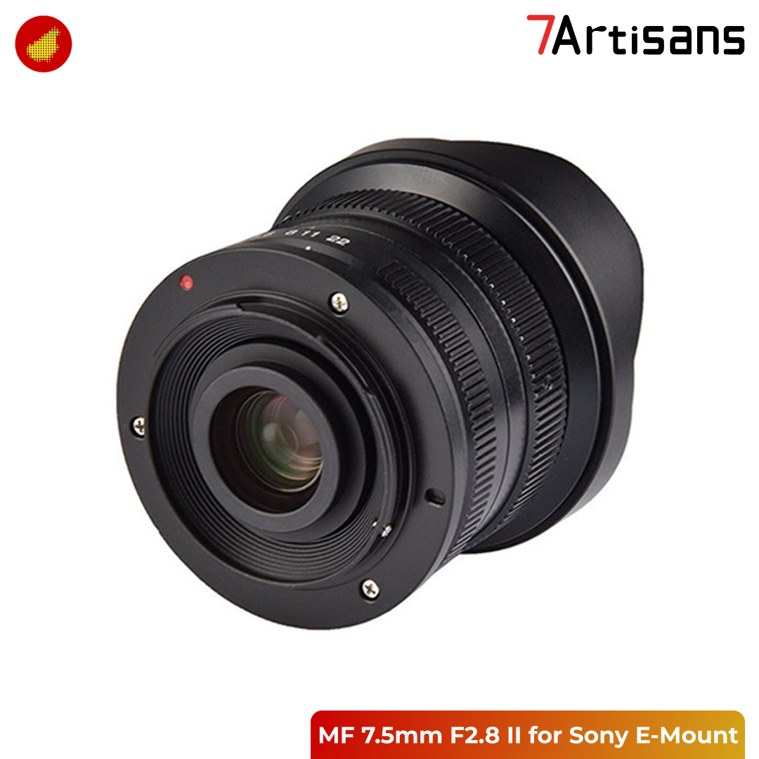 7Artisans MF 7.5mm F2.8 II for Sony