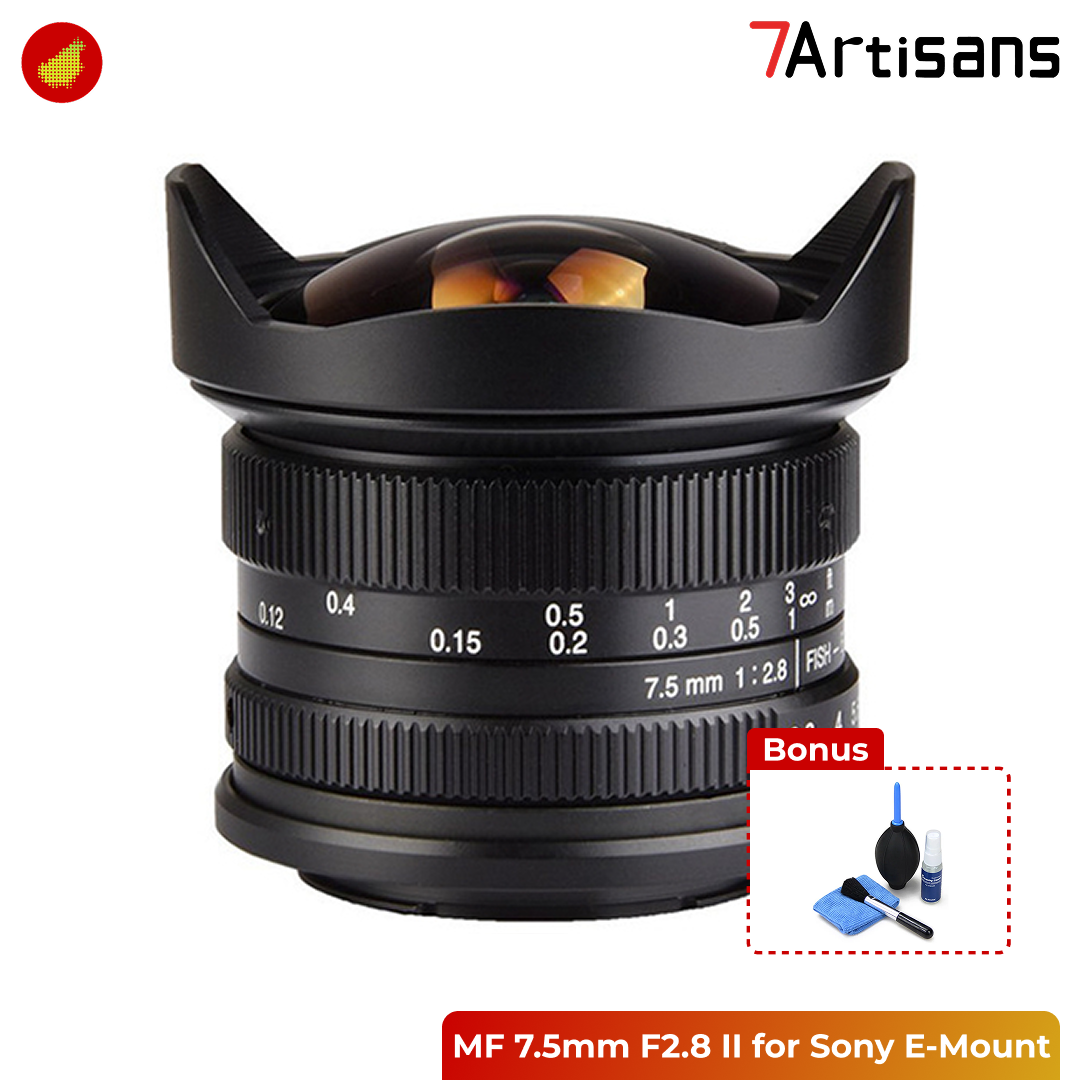 7Artisans MF 7.5mm F2.8 II for Sony