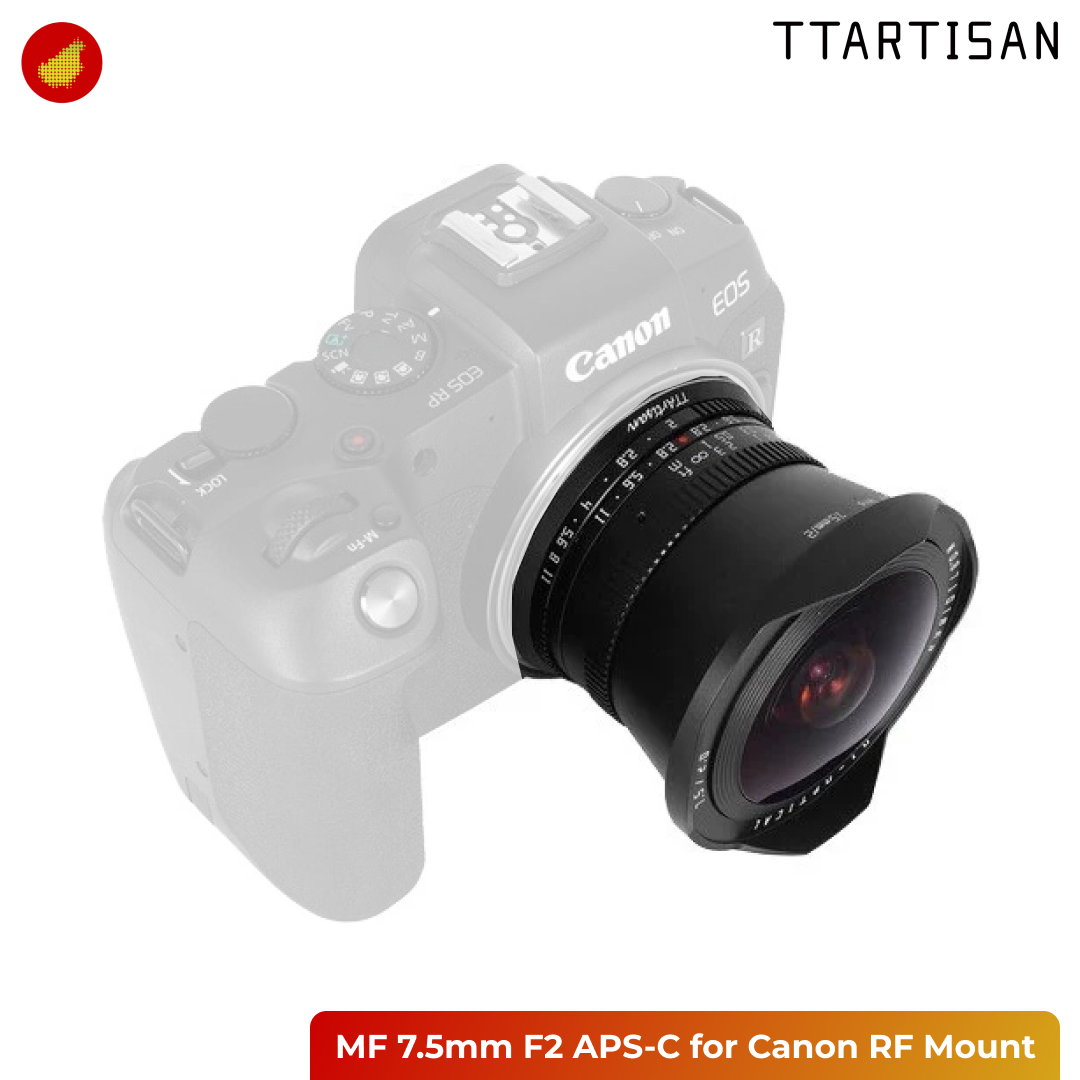 TTArtisan MF 7.5mm F2 for Sony / Canon