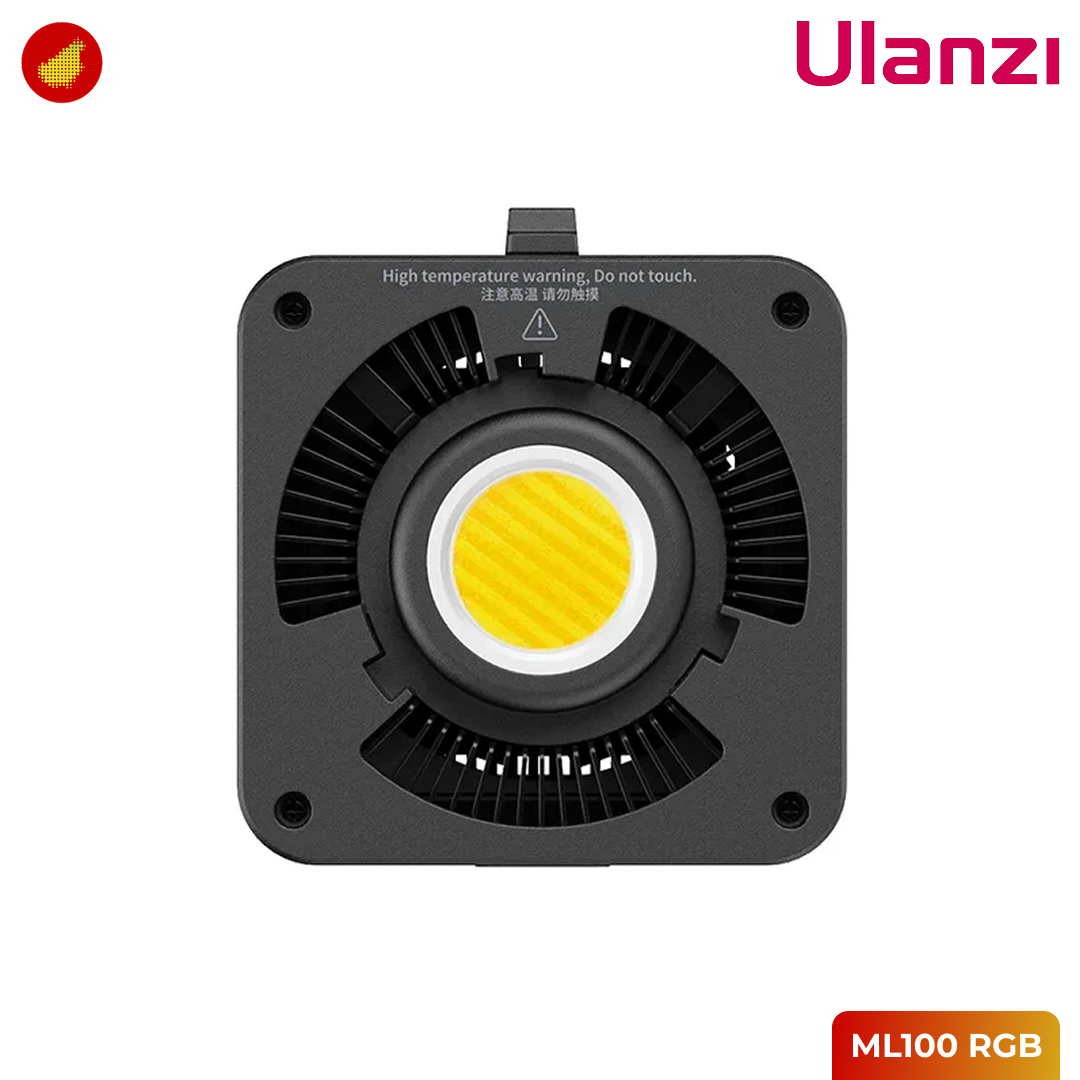 Ulanzi ML100 Bi Color/RGB COB Video Light with Built-In Battery 100W