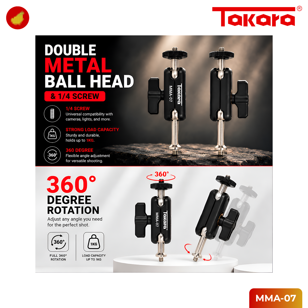 Takara MMA-07 Mini Magic Arm with Double Ball Head