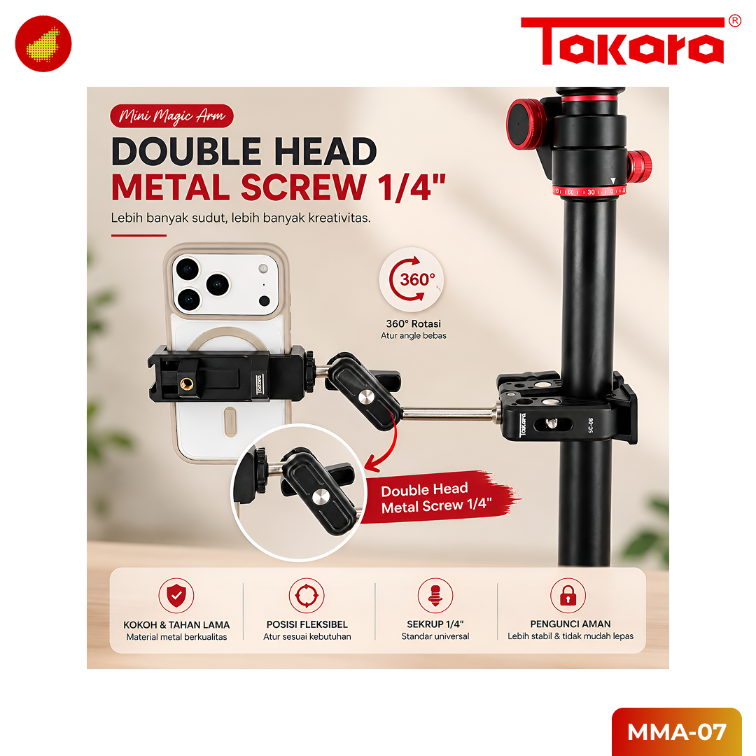 Takara MMA-07 Mini Magic Arm with Double Ball Head