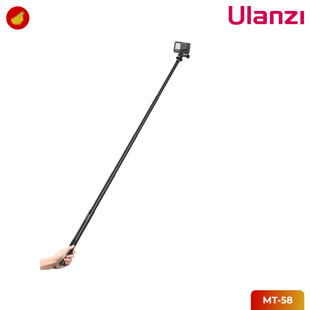 Ulanzi MT-58 Invisible Selfie Stick 121 cm for Insta360 DJI Gopro Action Camera