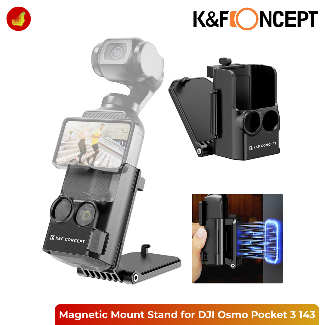 K&F Concept Magnetic Mount Stand for DJI Osmo Pocket 3 - KF31.143