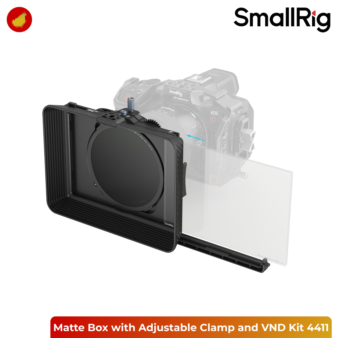 SmallRig Matte Box with Adjustable Clamp and VND Kit