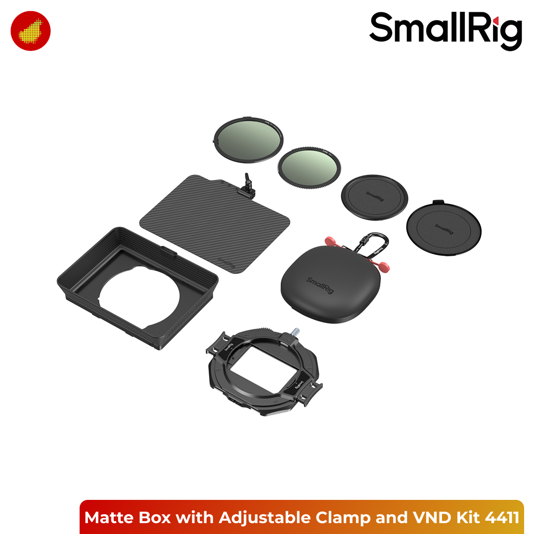 SmallRig Matte Box with Adjustable Clamp and VND Kit