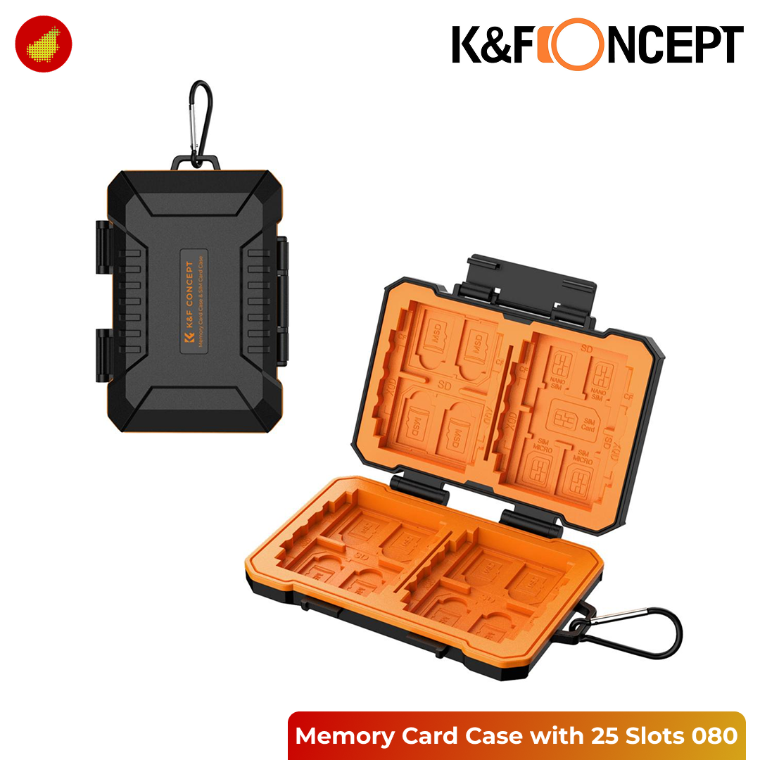 K&F Concept Memory Card Case with 25 Slots - KF31.080