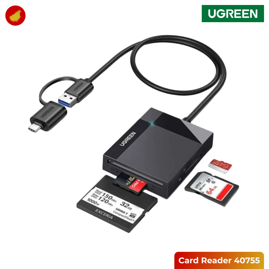 UGREEN 4-in-1 USB 3.1 Card Reader