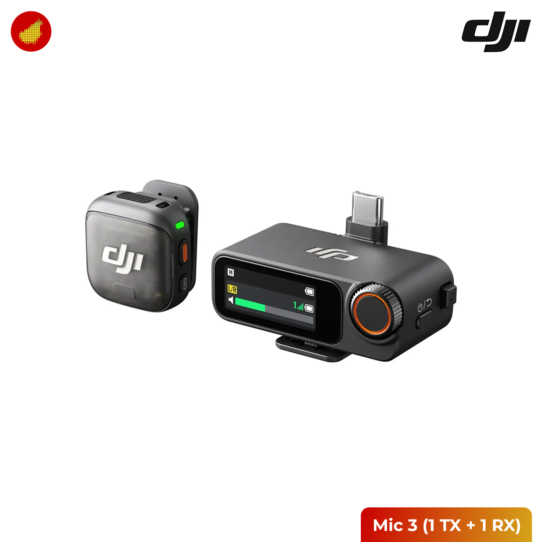 DJI Mic 3 (1 TX + 1 RX)