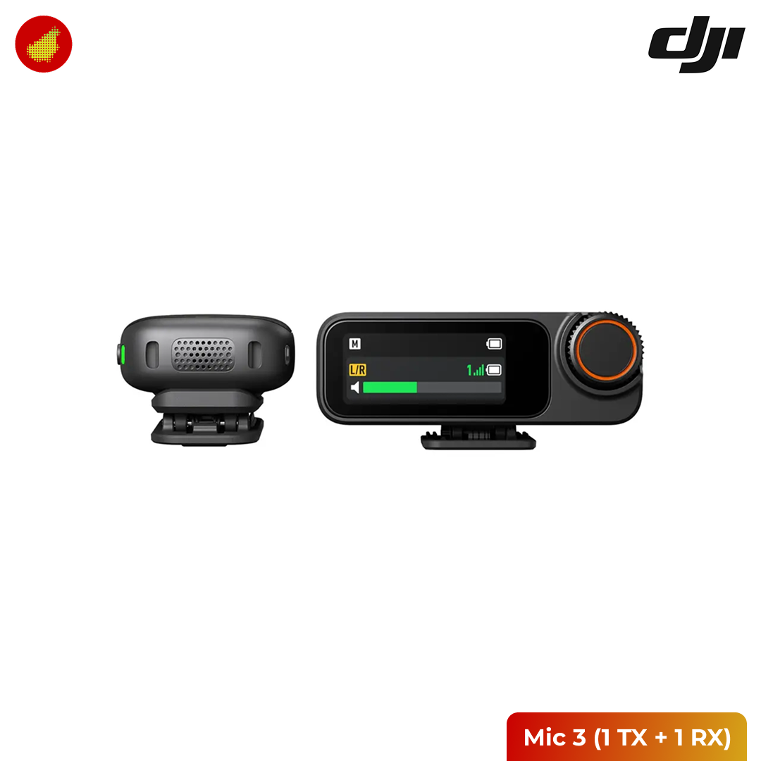 DJI Mic 3 (1 TX + 1 RX)