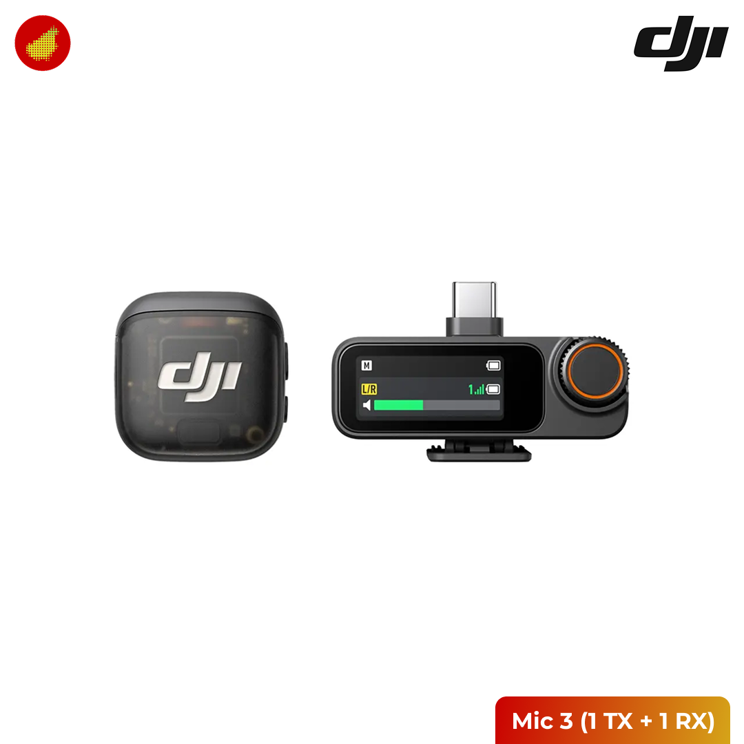 DJI Mic 3 (1 TX + 1 RX)