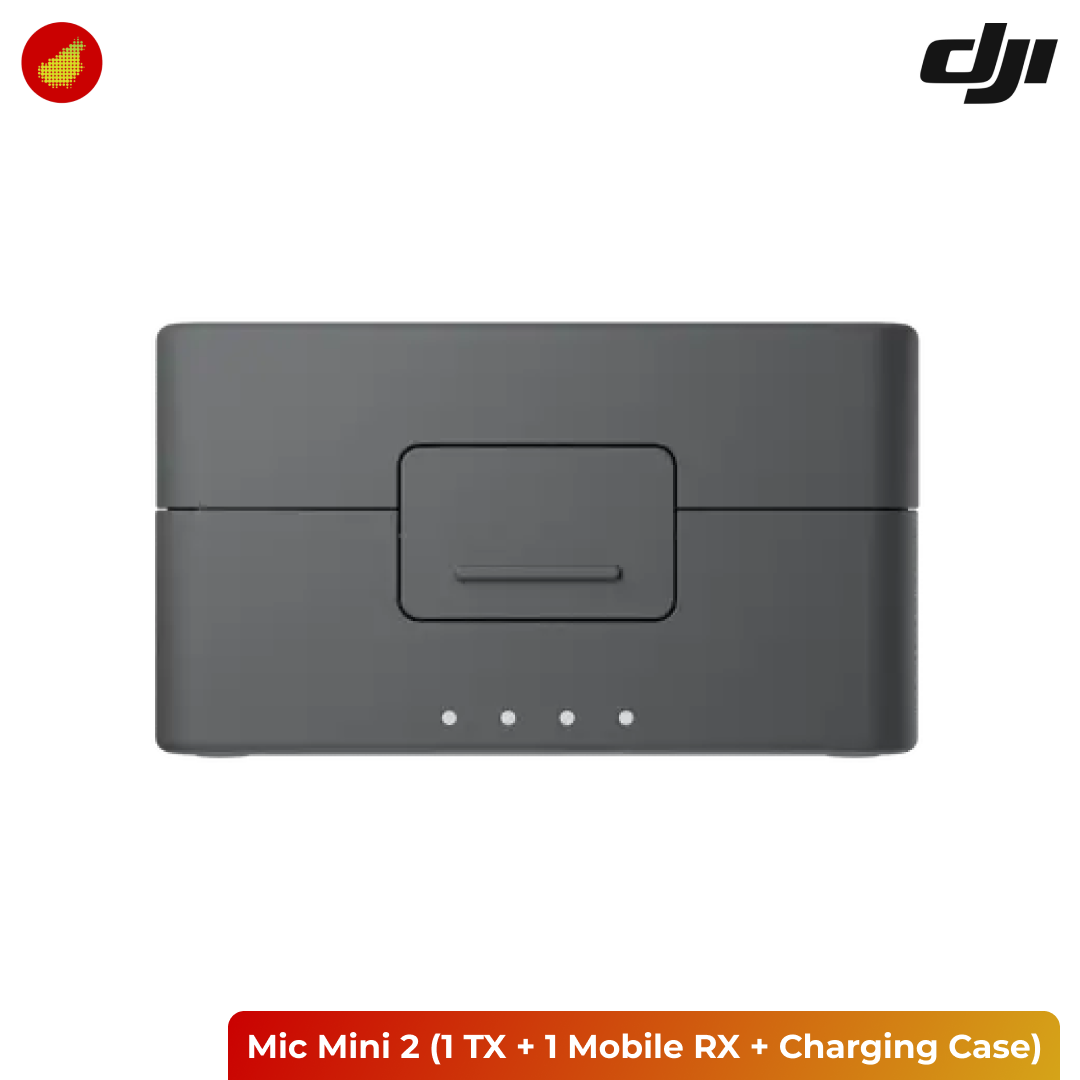 DJI Mic Mini 2 (1 TX + 1 Mobile RX + Charging Case)