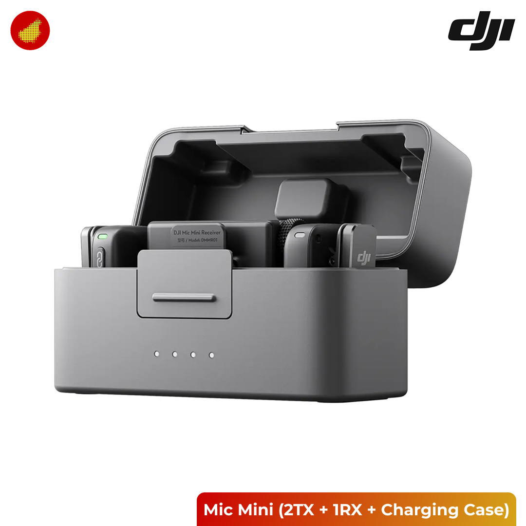 DJI Mic Mini (2 TX + 1 RX + Charging Case)