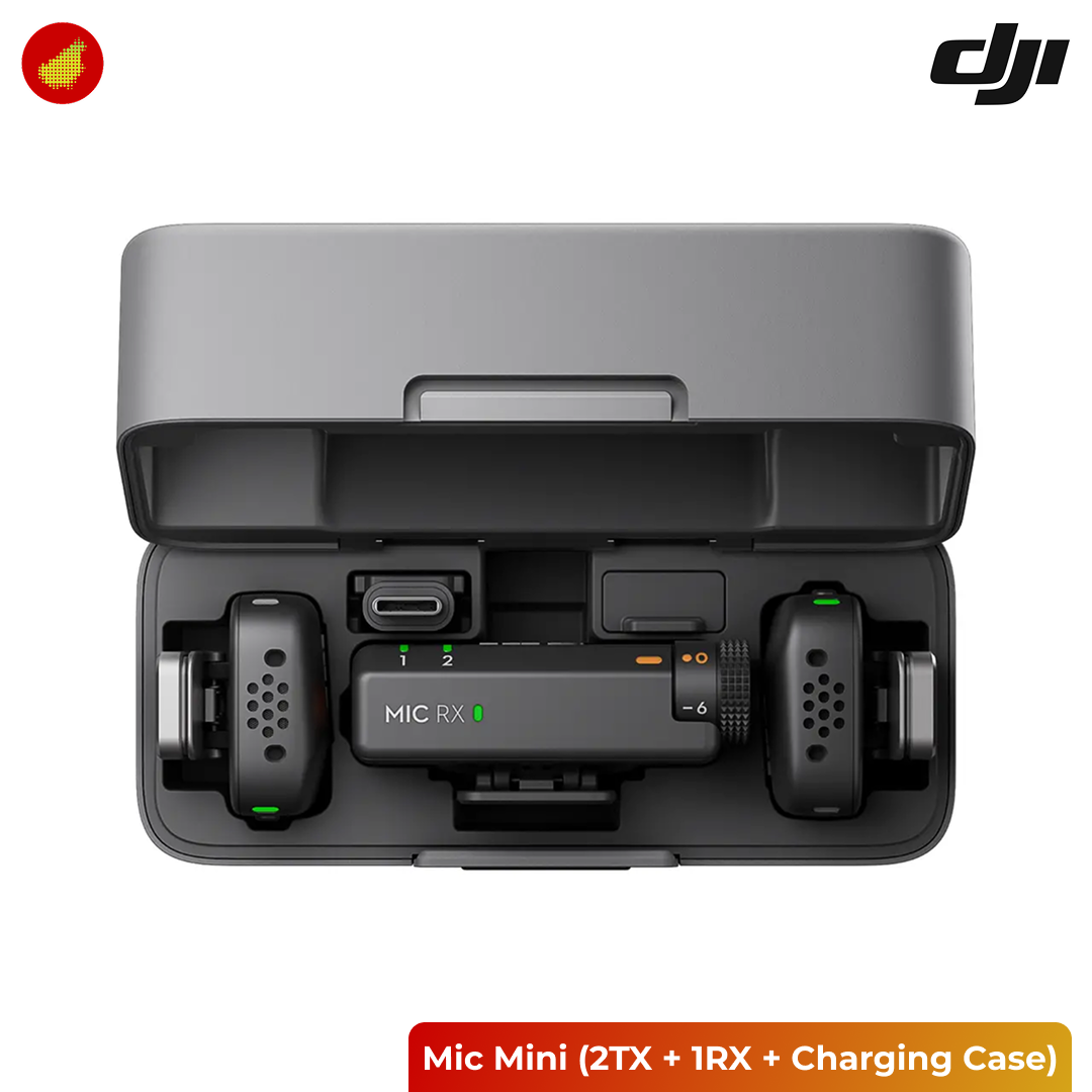 DJI Mic Mini (2 TX + 1 RX + Charging Case)