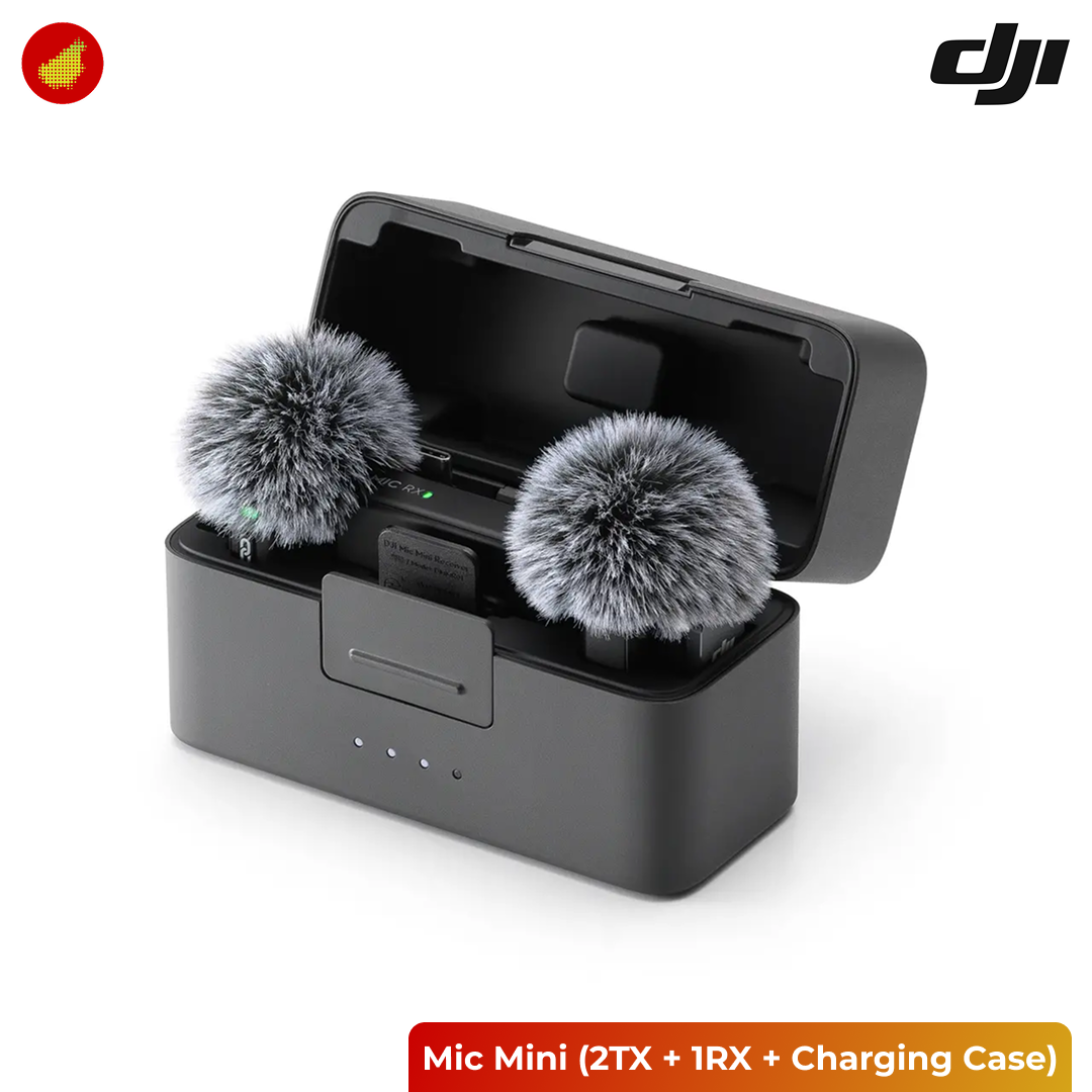 DJI Mic Mini (2 TX + 1 RX + Charging Case)